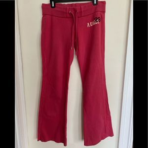 American Eagle pink sweatpants. Size Small.